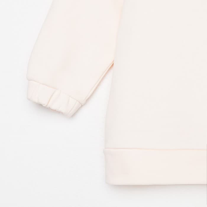 Костюм детский (свитшот, брюки) KAFTAN Basic line, размер 34 (122-128 см), бежевый