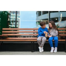 Костюм детский (свитшот, брюки) KAFTAN Basic line, размер 28 (86-92 см), синий