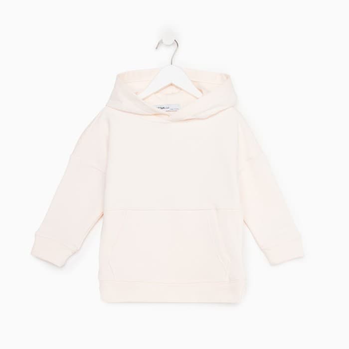Худи детское KAFTAN: Basic line, бежевое, размер 32 (110-116 см)