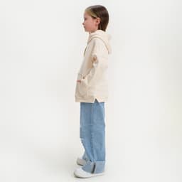 Худи детское KAFTAN: Basic line, бежевое, размер 34 (122-128 см)