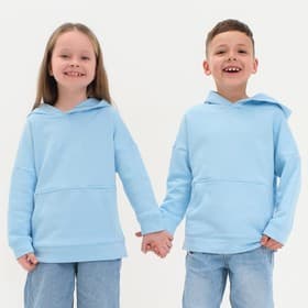 Худи детское KAFTAN: Basic line, голубое, размер 30 (98-104 см)