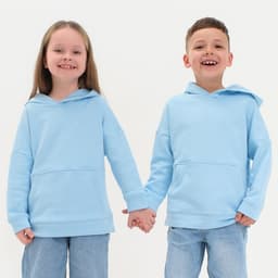 Худи детское KAFTAN: Basic line, голубое, размер 30 (98-104 см)