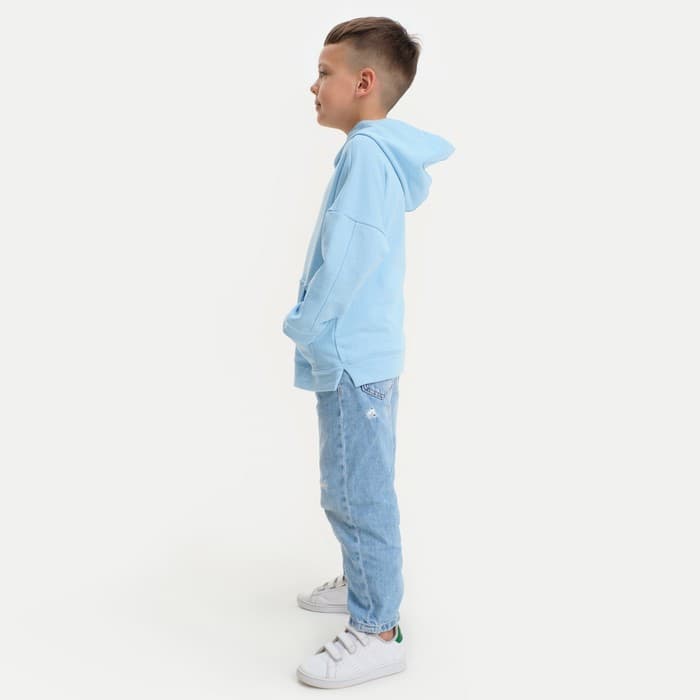 Худи детское KAFTAN: Basic line, голубое, размер 30 (98-104 см)