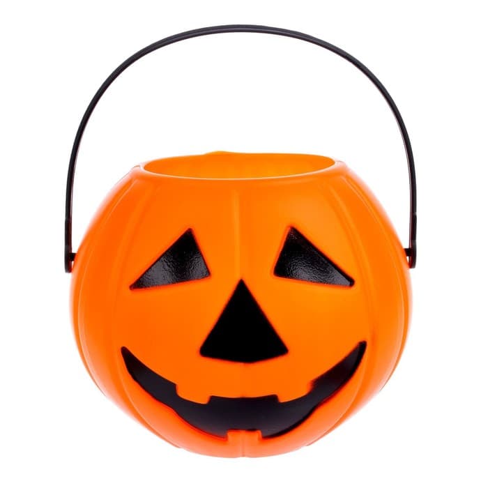 Конфетница с паучками «Тыква», 11×11×9 см