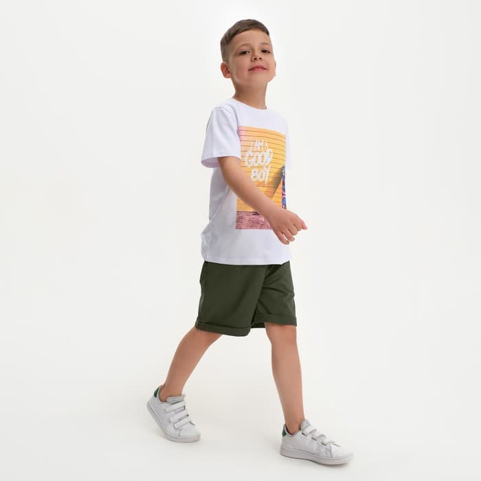 Шорты для мальчика KAFTAN, размер 30 (98-104 см), хаки