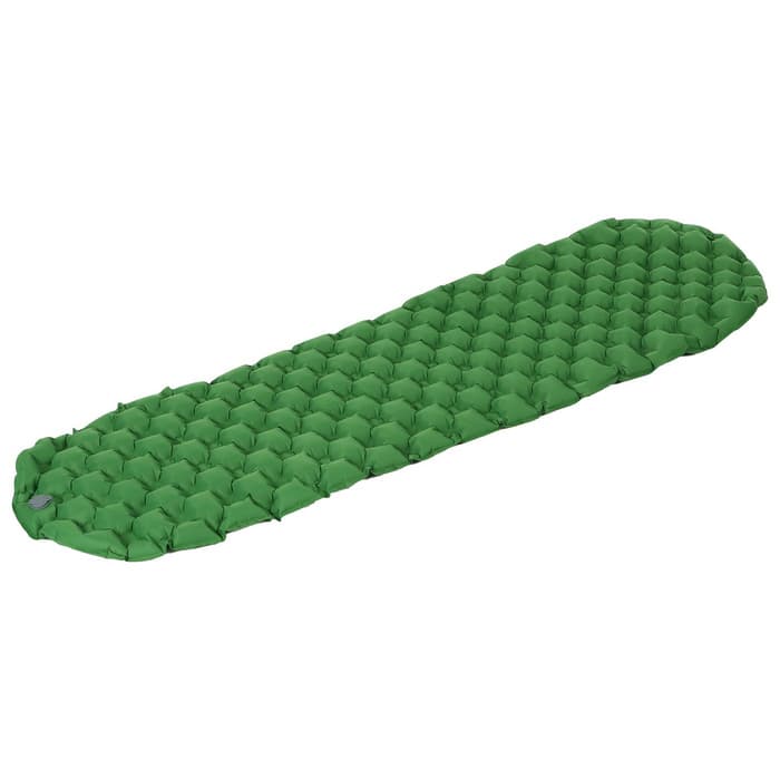 Коврик туристический maclay, надувной, 190×58×5 см, зелёный