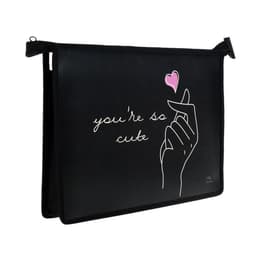 Папка для труда, А4, пластиковая, 23×32.5×5.5 см «Поцелуй»