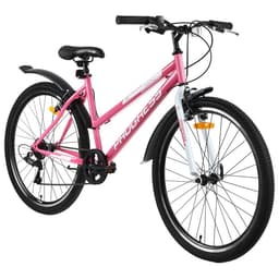 Велосипед PROGRESS Ingrid Low RUS, диаметр колёс 26", размер рамы 15", 6 скоростей, розовый