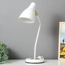 Настольная лампа RISALUX «Томас» 1×40 Вт Е27 белый 25×15.5×54 см