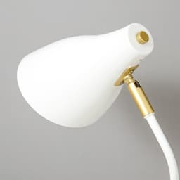 Настольная лампа RISALUX «Томас» 1×40 Вт Е27 белый 25×15.5×54 см