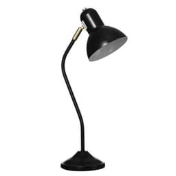 Настольная лампа RISALUX «Оскар» 1×40 Вт Е27 черный 20.5×14.5×56 см