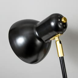 Настольная лампа RISALUX «Оскар» 1×40 Вт Е27 черный 20.5×14.5×56 см