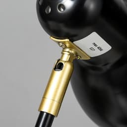 Настольная лампа RISALUX «Оскар» 1×40 Вт Е27 черный 20.5×14.5×56 см