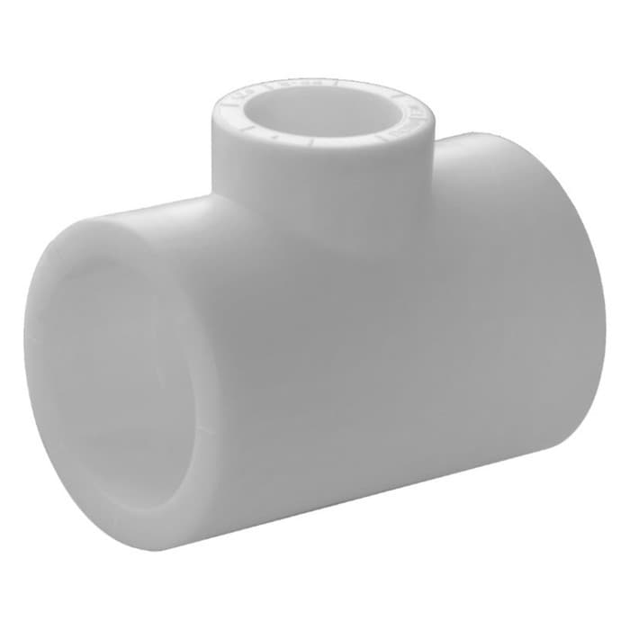 Тройник переходной «ПОЛИТЭК», полипропиленовый, d=63×20×63 мм