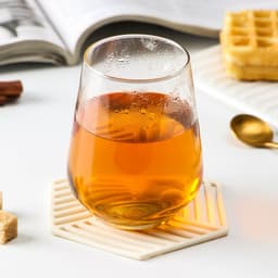 Подставка под горячее, под кружку, силикон 13×11.5×0.3 см, белая