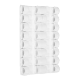 Держатель самоклеящийся для проводов и гирлянд ТУНДРА krep, 15×40 мм, белый, 16 шт.