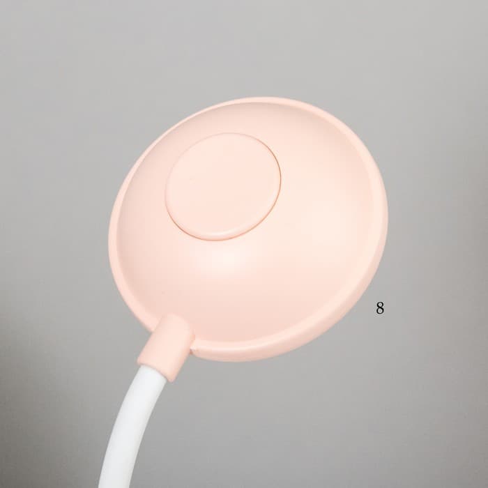 Лампа настольная «Ботинок заяц» LED 3 режима 3 Вт USB органайзер розовый 8×11×31 см RISALUX