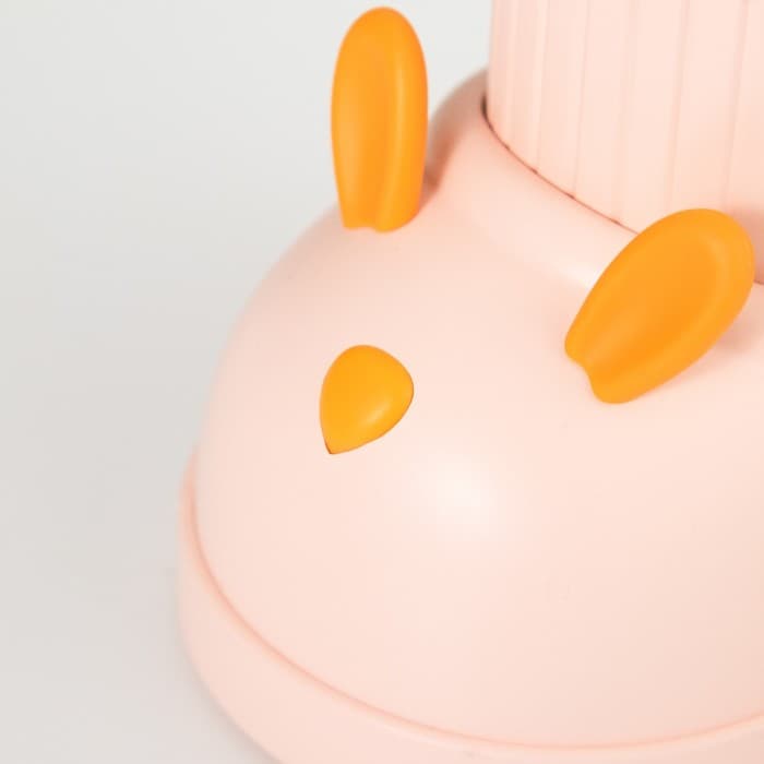 Лампа настольная «Ботинок заяц» LED 3 режима 3 Вт USB органайзер розовый 8×11×31 см RISALUX