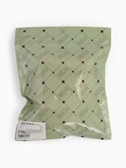 Сумка - авоська плетёная, ручка 12 см, клетка 1.5 см, жёлтая