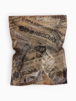 Сумка - авоська плетёная, клетка 1.5 см, зелёная