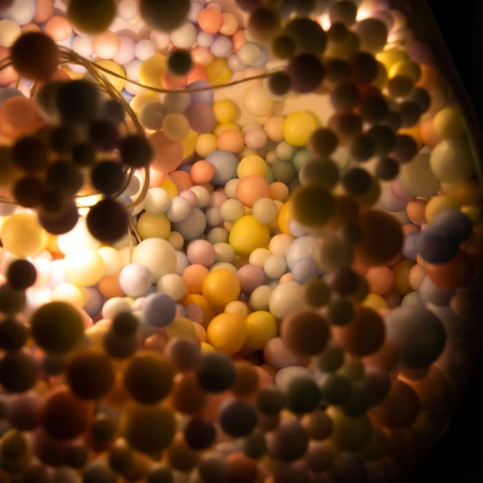 Фигурка светящаяся RISALUX «Зайка», LED-ночник, от батареек, бежевый, 9×14×14 см