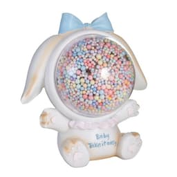 Фигурка светящаяся RISALUX «Зайка», LED-ночник, от батареек, бежевый, 9×14×14 см