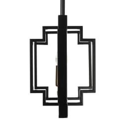 Люстра 2739/5 E14 40 Вт черно-золотой 29.5×7.8×25-97 см BayerLux