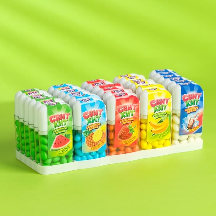 Драже сахарное «Свит хит», ассорти, 12 г