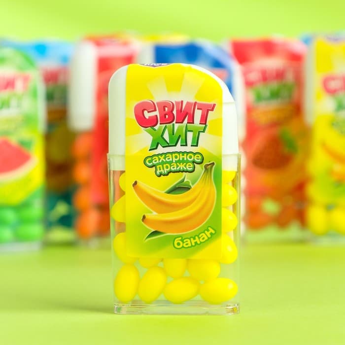 Драже сахарное «Свит хит», ассорти, 12 г