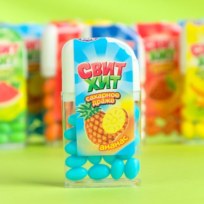 Драже сахарное «Свит хит», ассорти, 12 г