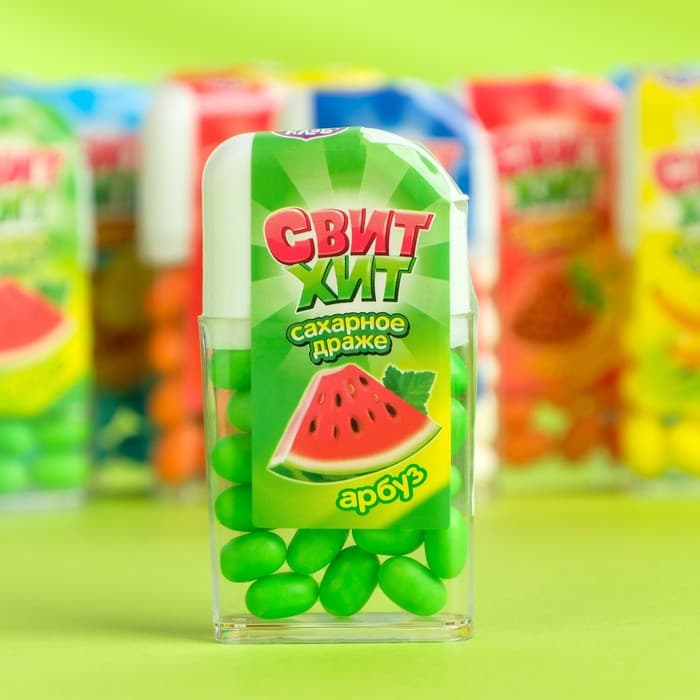 Драже сахарное «Свит хит», ассорти, 12 г