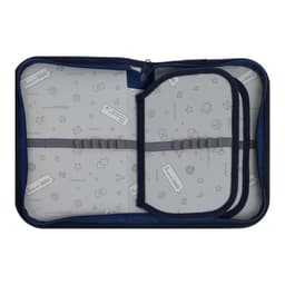 Пенал школьный, 3 секции, 14×21×4 см «Милый котик»