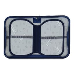 Пенал школьный, 3 секции, 14×21×4 см «Котик»