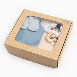 Подарочный набор Крошка Я «Lovely baby», пелёнка 100×130 см и аксессуары