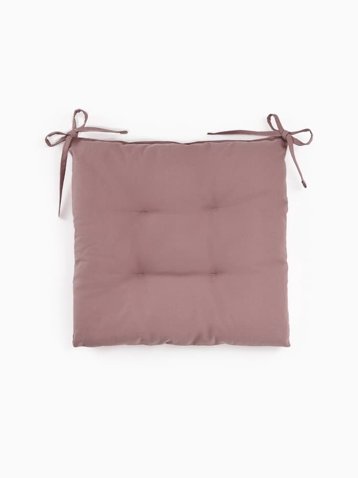 Подушка на стул «Этель» Kitchen lilac, 42×42 см, сиреневая