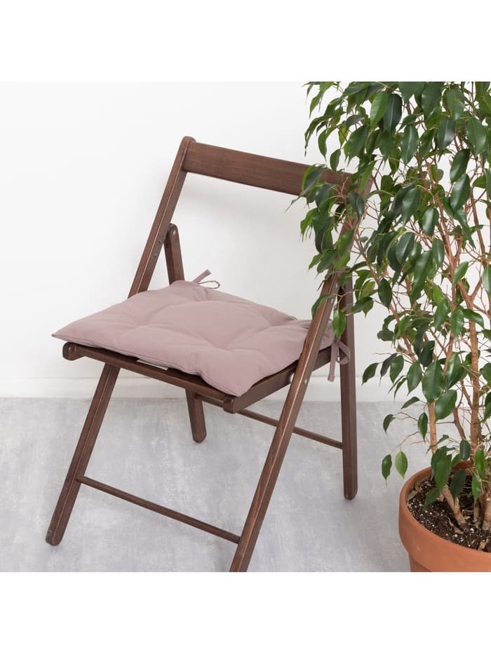 Подушка на стул «Этель» Kitchen lilac, 42×42 см, сиреневая