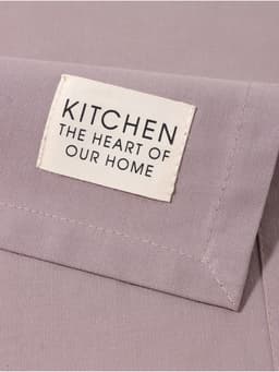 Дорожка на стол «Этель» Kitchen 40×150±5 см, 100% хлопок, саржа 220 г/м², сиреневая