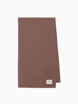 Дорожка на стол «Этель» Kitchen 40×150 см, 100% хлопок, саржа 220 г/м², коричневая