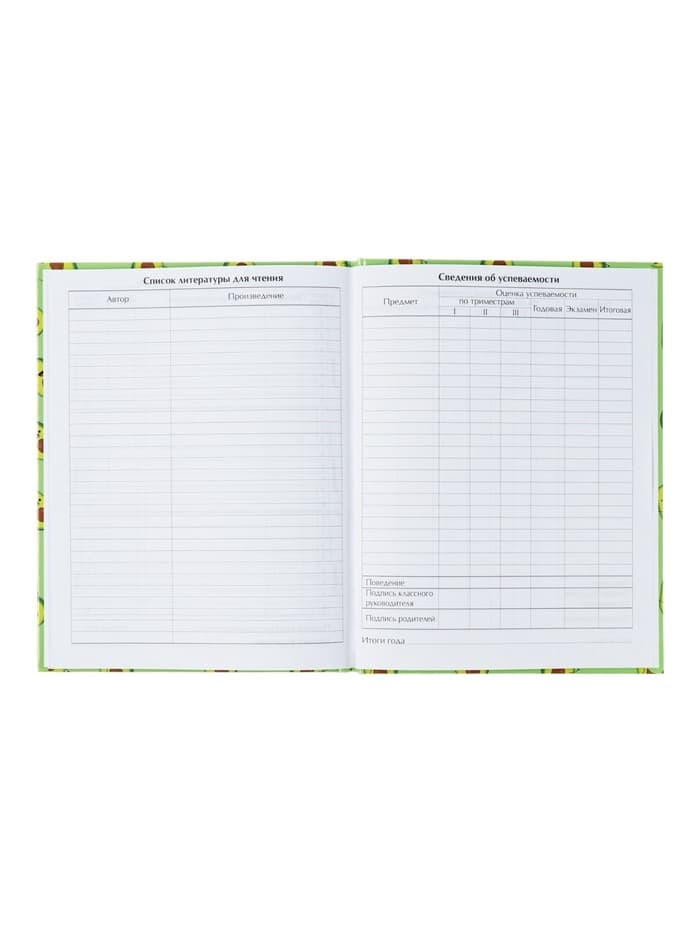 Дневник школьный для 1-11 классов, «Авокадо мини ПАТТЕРН», твёрдая обложка 7БЦ, глянцевая ламинация, 40 листов