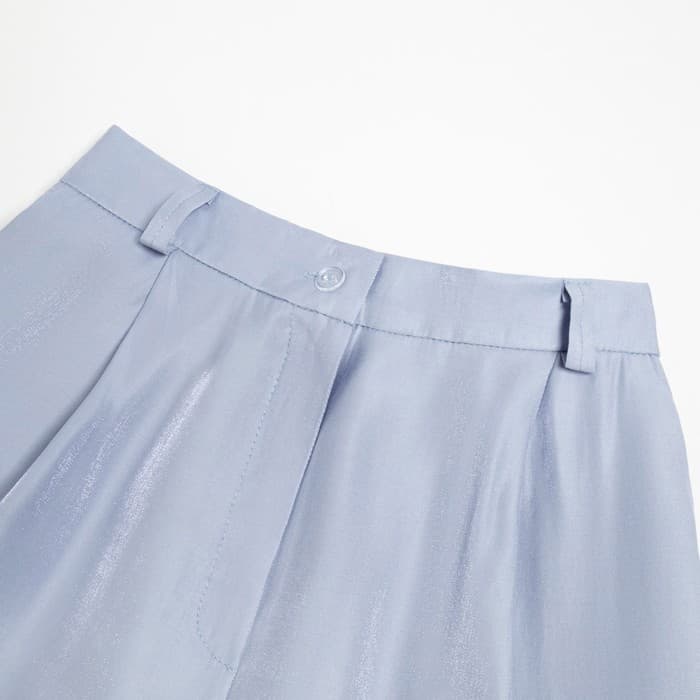 Шорты женские MINAKU: Enjoy, голубые, размер 48