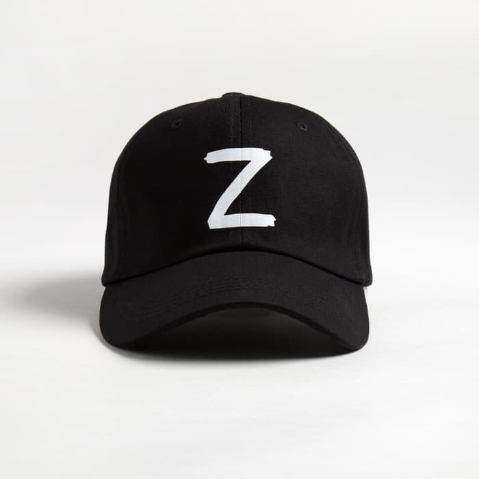 Кепка с символикой Z, MINAKU цвет чёрный, размер 58