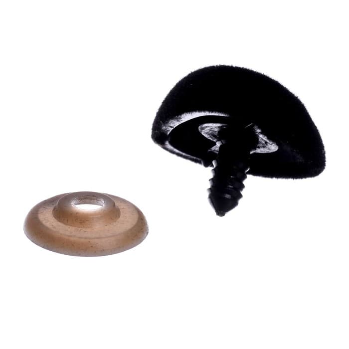 Носик винтовой с заглушкой, ворсистый, набор 2 шт., размер 1 шт.: 3.4×2.6 см