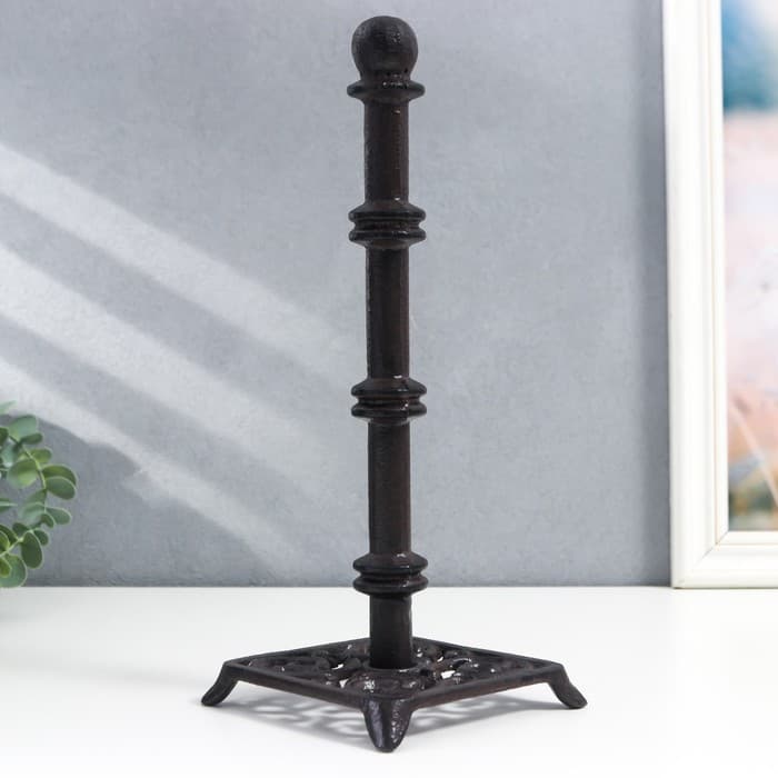 Фигурка чугун, салфетница «Узоры», 30×11×11 см