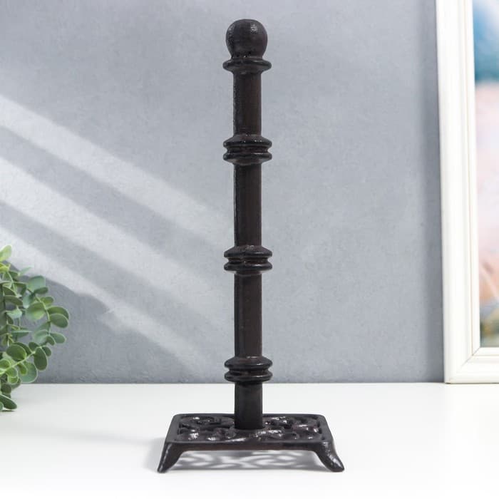 Фигурка чугун, салфетница «Узоры», 30×11×11 см