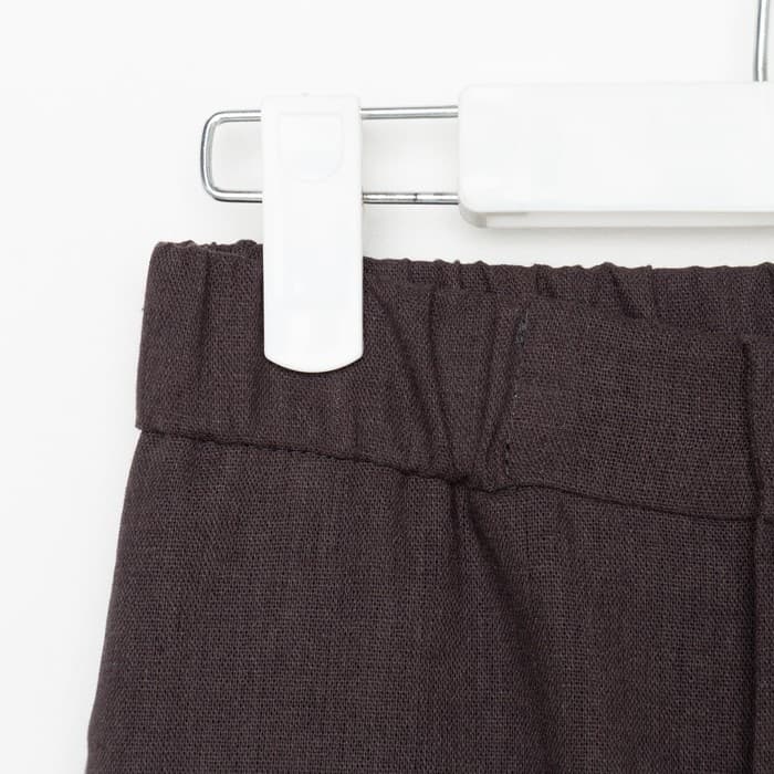 Брюки для мальчика MINAKU: Casual collection, коричневые, рост 140