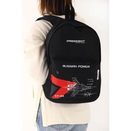 Рюкзак «Power» Putin team, 29×13×44 см, отд на молнии, н/карман, черный