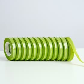 Тейп - лента для цветов и декора, зелёная, 13 мм, 27.3 метра