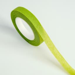 Тейп - лента для цветов и декора, зелёная, 13 мм, 27.3 метра