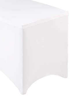 Чехол на стол, размер 200×75 см, белый