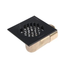 Трап AFLORN AF20510F-10, 100×100 мм, горизонтальный, латунь, черный